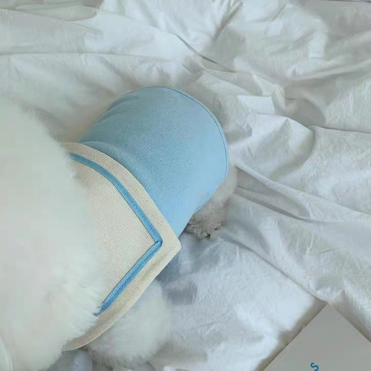 HKM-4752189 Sailor Collar Casual Vest for Pets - Long Sleeve in Dark Blue, Light Blue, Pink