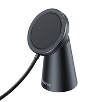 HKM-475219 Magnetic Wireless Charger with Type-C Input - Compact Design for Easy Use