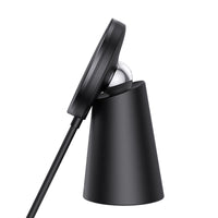 HKM-475219 Magnetic Wireless Charger with Type-C Input - Compact Design for Easy Use