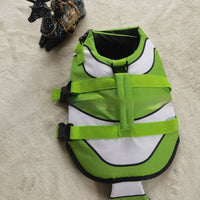 HKM-4753981 Striped Pet Life Jacket in Various Colors and Sizes for Safe Water Adventures