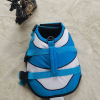 HKM-4753981 Striped Pet Life Jacket in Various Colors and Sizes for Safe Water Adventures