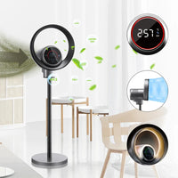 HKM-475539 Tuya Smart Bladeless Fan with H13 HEPA Air Purifier and Sterilisation 기능
