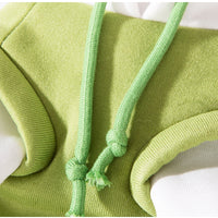 HKM-4756925 Cute Cartoon Dog Hoodie with Drawstring and Hood for Small and Medium Pets