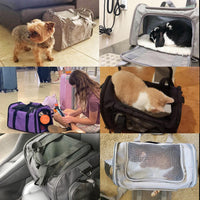 HKM-4758589 Portable Waterproof Pet Carrier Bag with Removable Pad - Two Sizes Available