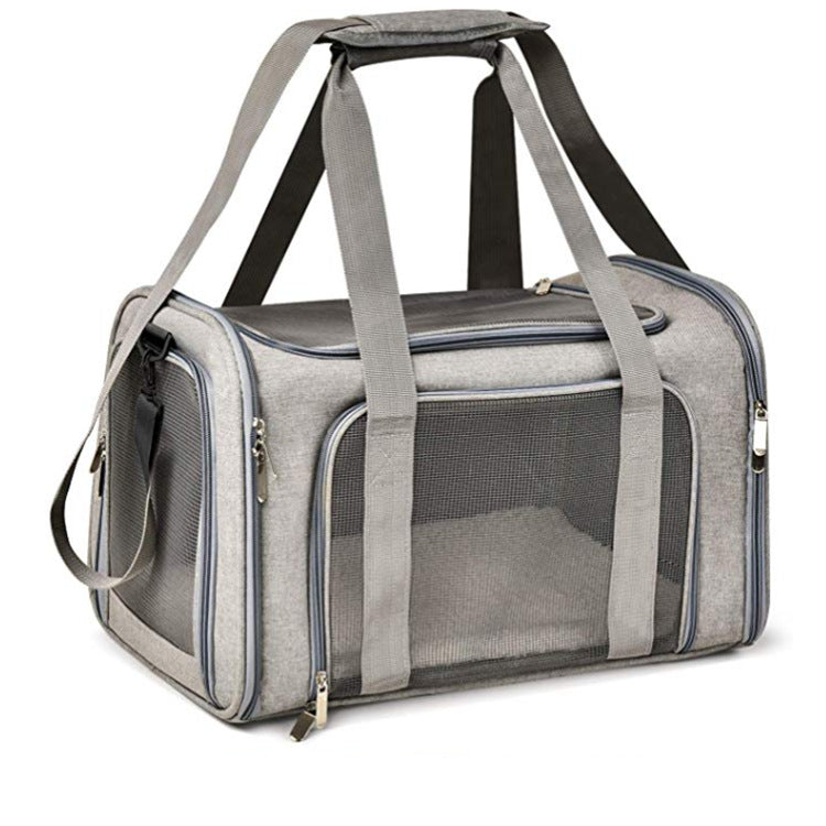 HKM-4758589 Portable Waterproof Pet Carrier Bag with Removable Pad - Two Sizes Available