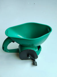 HKM-475859 Handheld 1.5L Seed and Fertilizer Spreader for Efficient Lawn and Garden Care