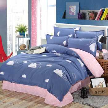 HKM-475987 Cartoon-Themed Four-Piece Quilt Cover Set in Various Colors and Sizes
