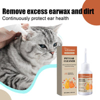 HKM-4759997 Ear Mite and Earwax Cleaner with Deodorizing Drops for Pets, 50ml