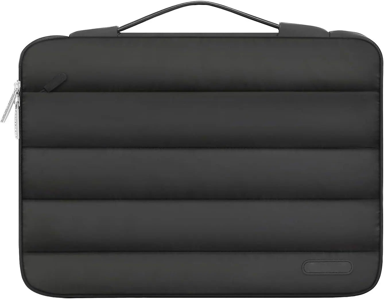 HKM-476051 Quilted Laptop Sleeve for 13-15 Inch Devices - Waterproof Portable Carrying Case