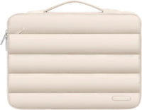 HKM-476051 Quilted Laptop Sleeve for 13-15 Inch Devices - Waterproof Portable Carrying Case