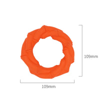 HKM-4760765 Interactive Dog Teething Toy - Natural Rubber Molar Ring for Clean Teeth and Energy Release