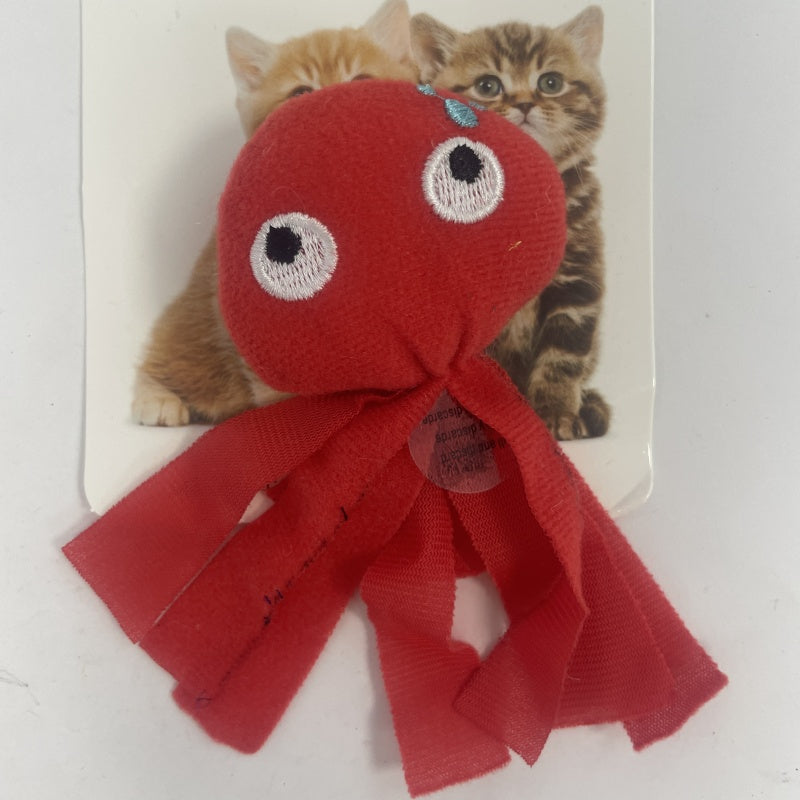 HKM-4761789 Interactive Vocal Octopus Cat Toy for Engaging Playtime