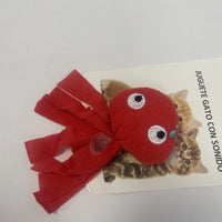 HKM-4761789 Interactive Vocal Octopus Cat Toy for Engaging Playtime