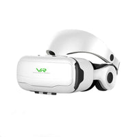 HKM-476243 Adjustable HD VR Glasses with Headset for 4.7-6.43 Inch Smartphones