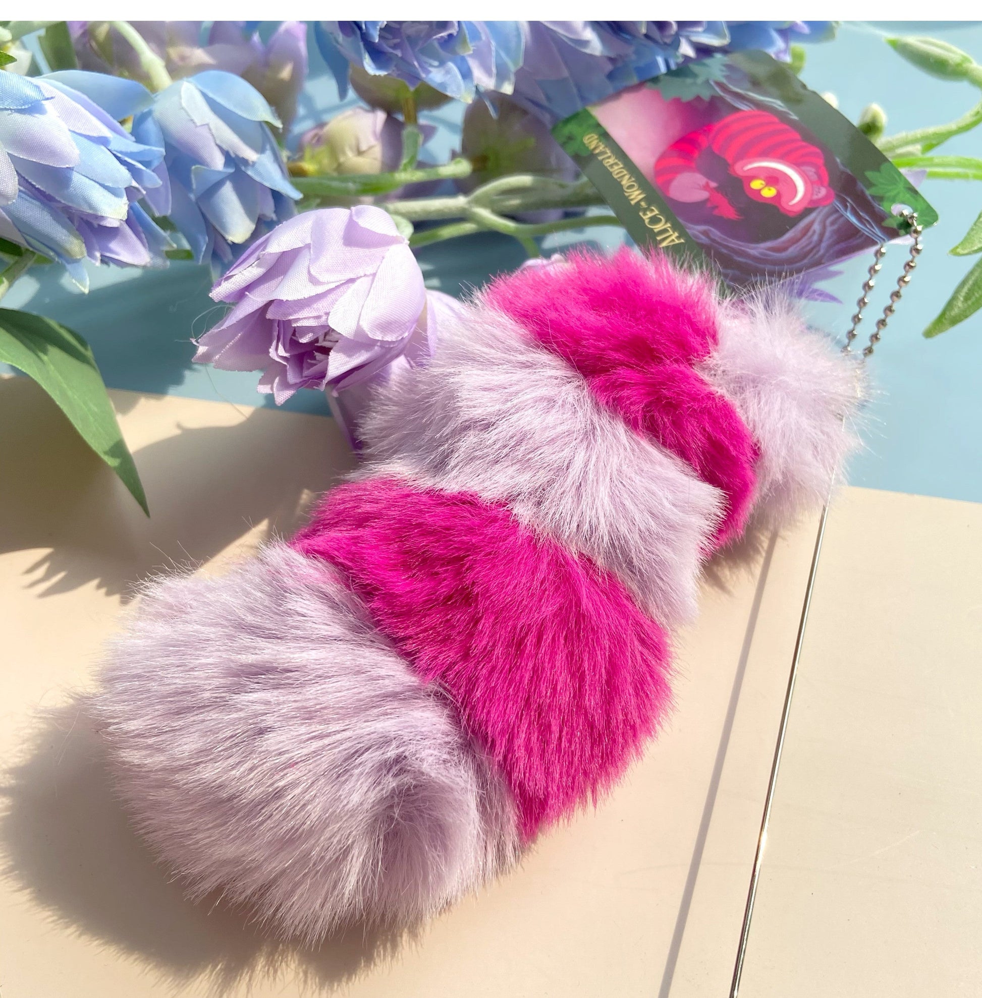 HKM-4762941 Funny Cat Plush Toy with Stick Tail - Sullivan Design, Various Sizes Available