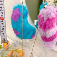 HKM-4762941 Funny Cat Plush Toy with Stick Tail - Sullivan Design, Various Sizes Available