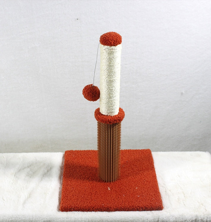 HKM-4763709 Cat Dally Itch Artifact Scratching Column - Plush, Sisal Design for Feline Fun
