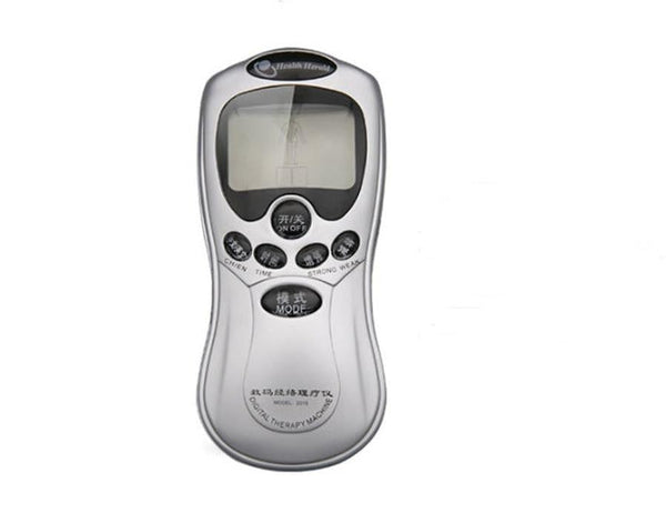 HKM-476563 Digital Meridian Physiotherapy Multi-Function Portable Pulse Massager with Self-Adhesive Electrode Pads