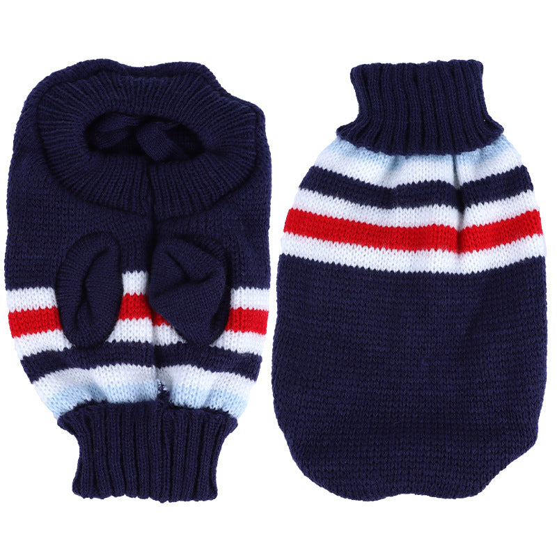 HKM-4765885 Multi-Color Knitting Cat Sweater in Various Patterns for Casual Wear