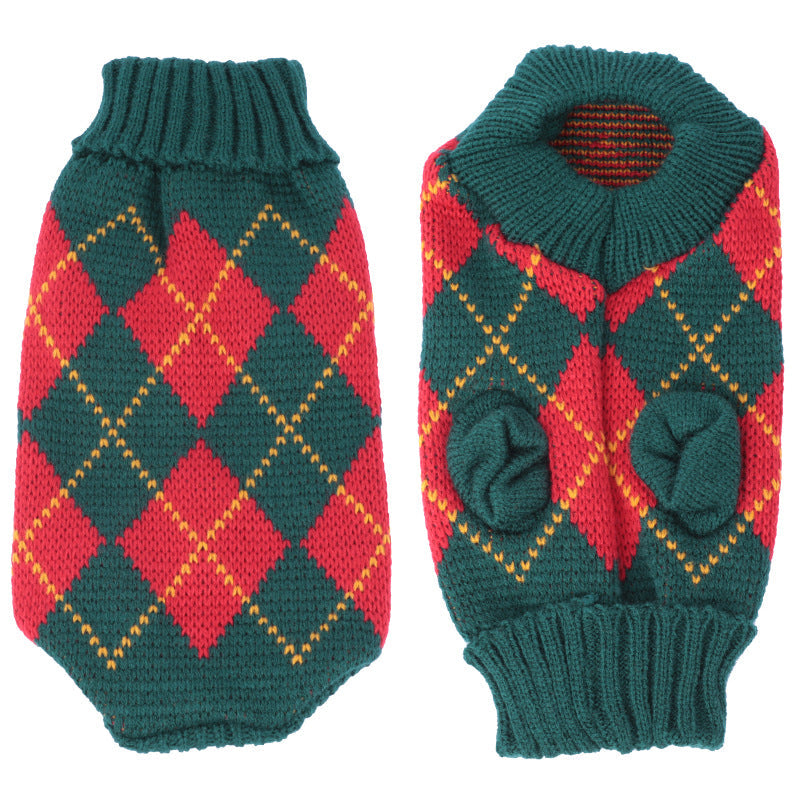 HKM-4765885 Multi-Color Knitting Cat Sweater in Various Patterns for Casual Wear