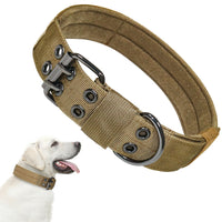 HKM-4767677 Adjustable Nylon Dog Collar with 5-Speed Size Options in Various Colors