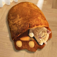 HKM-4767933 Semi-Enclosed Cold Proof Dog and Cat Sleeping Bag for All Year Comfort