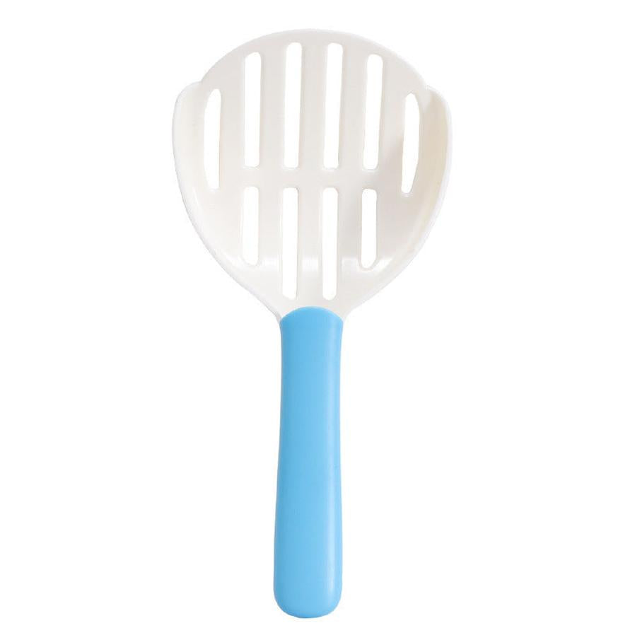 HKM-476819 Two-Color Plastic Cat Litter Scoop - Pet Cleaning Tool for Easy Waste Management