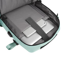 HKM-476883 Waterproof 17 Inch Laptop Backpack with Shoe Compartment and USB Charging Port