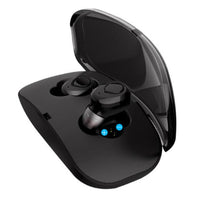 HKM-477011 Wireless In-Ear Bluetooth Headset with Voice Control and Multi-Point Connection - Black and White Options
