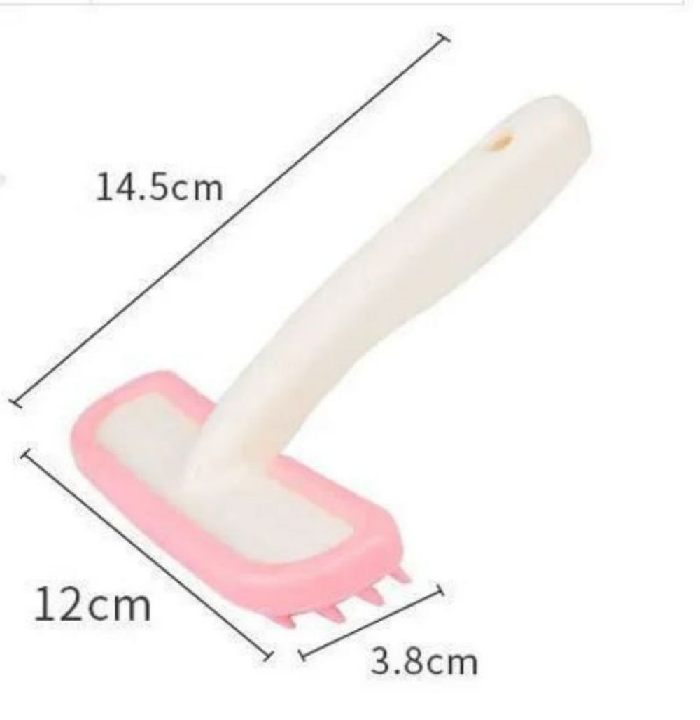 HKM-4771133 Small Pet Grooming Tool for Rabbits, Guinea Pigs, and Chinchillas - Silicone Fur Comb and Trimmer