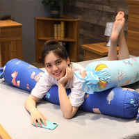HKM-477139 Cartoon Long Side Sleeping Pillow Cushion for Comfort and Support, 150x20 cm