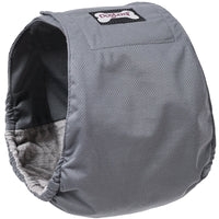 HKM-4771517 Men's Graphene Dog Diaper Bellyband - Comfortable, Casual Design in Black and Gray, Sizes XS-2XL