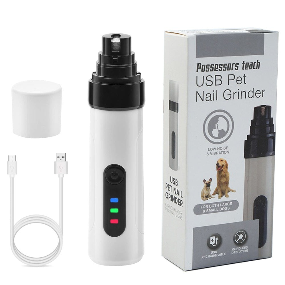 HKM-4771645 3-Speed LED Electric Nail Trimming Device for Dogs with Dust Collection