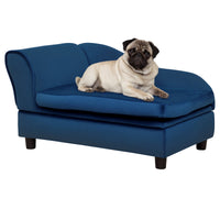 HKM-4772285 Cozy Pet Sofa Bed with Storage for Cats and Small Dogs