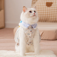 HKM-4772413 Cozy Autumn and Winter Pet Apparel for Small Dogs and Cats: Warm Skirts and Stylish Outdoor Wear