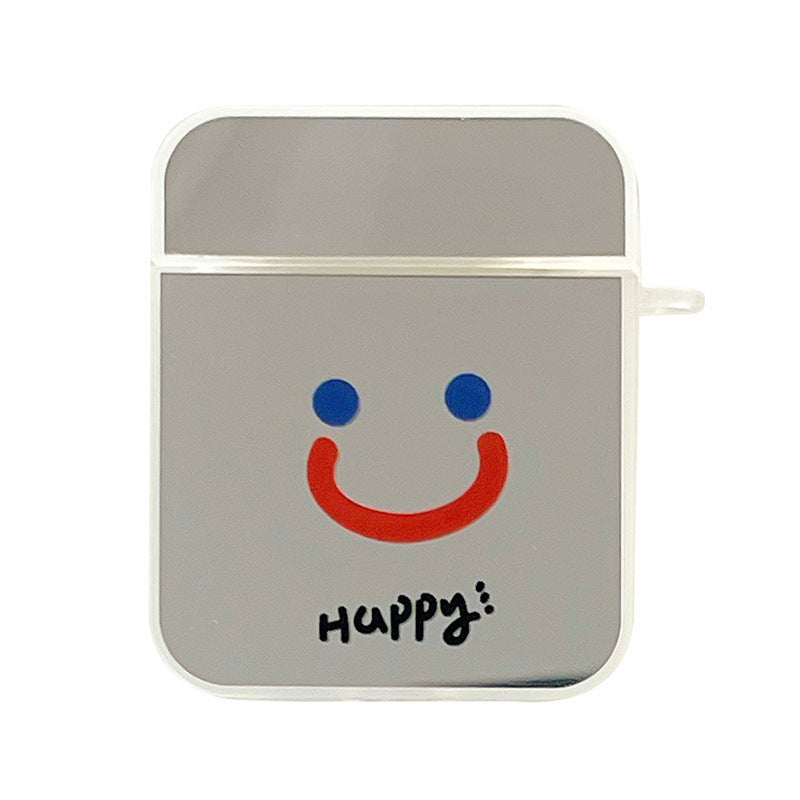 HKM-477331 Smiley Face TPU Protective Case for AirPods Pro - Compatible with Generations 1, 2, 3