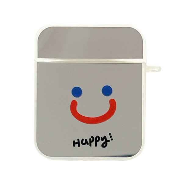 HKM-477331 Smiley Face TPU Protective Case for AirPods Pro - Compatible with Generations 1, 2, 3