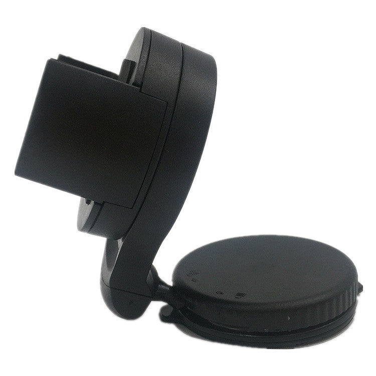 HKM-477523 Versatile Mini Car Phone Holder with Suction Cup for Smooth Surfaces
