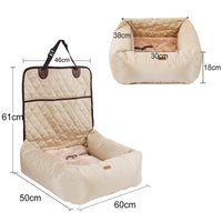 HKM-4775869 Folding Multi-Purpose Pet Dog Carrier with Thickened Seat Pad for Cars and Home