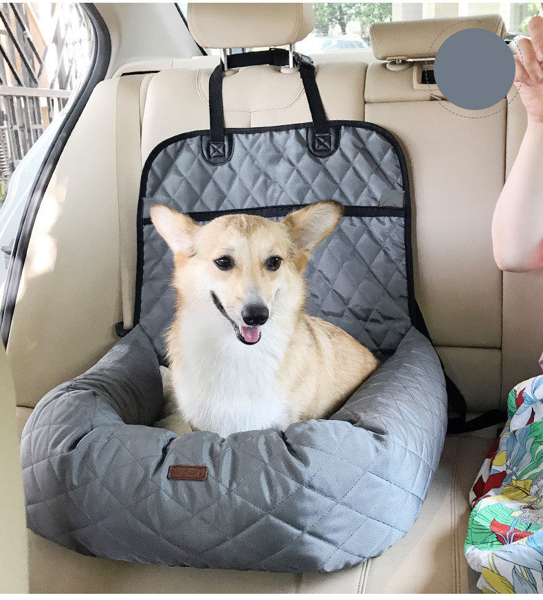 HKM-4775869 Folding Multi-Purpose Pet Dog Carrier with Thickened Seat Pad for Cars and Home