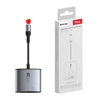 HKM-477715 High-Speed 2-in-1 SD TF Card Reader for iPhone and iPad - OTG Camera Connection Kit
