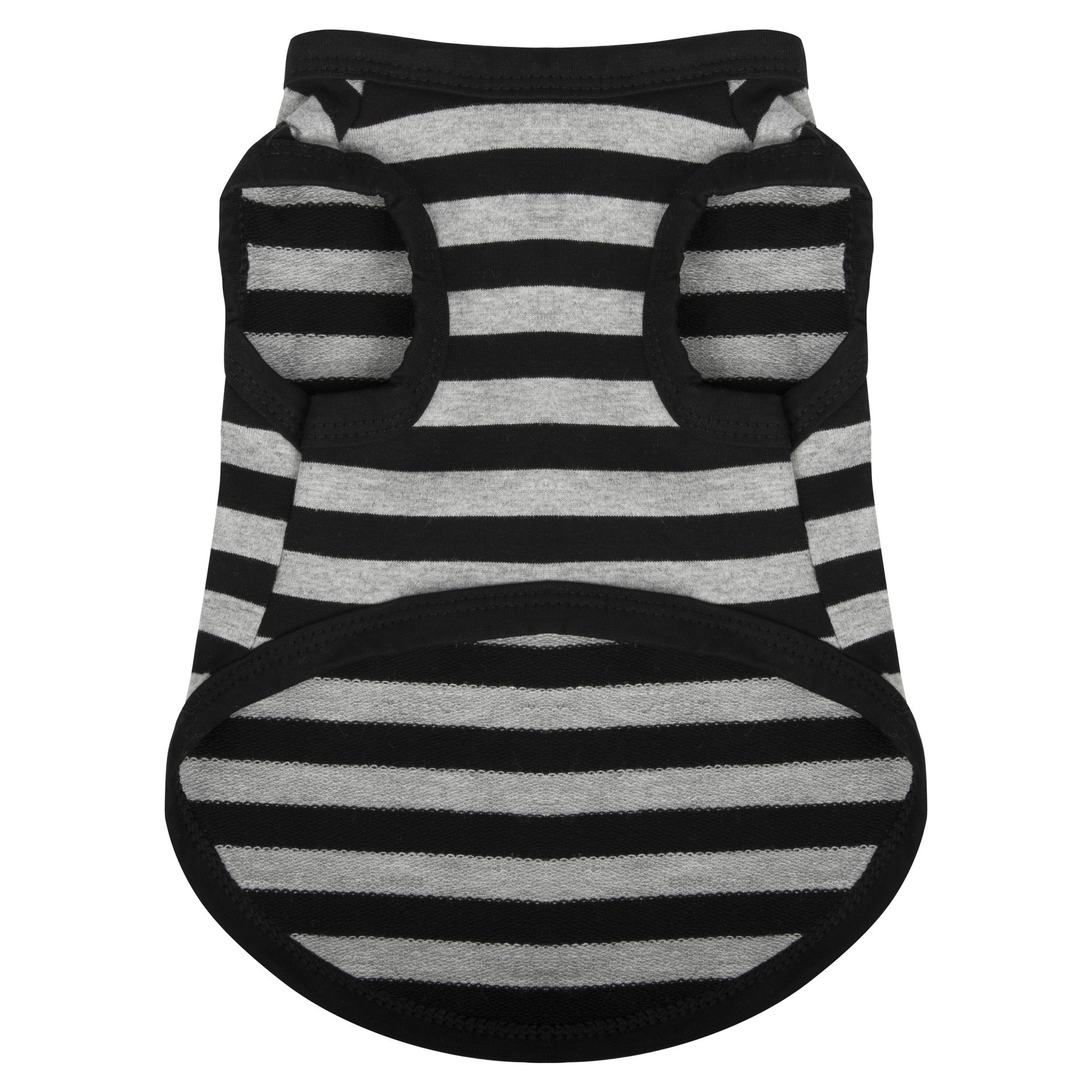 HKM-4779197 Cotton Striped Summer Vest for Dogs - Lightweight and Casual Pet Clothing