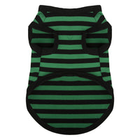 HKM-4779197 Cotton Striped Summer Vest for Dogs - Lightweight and Casual Pet Clothing