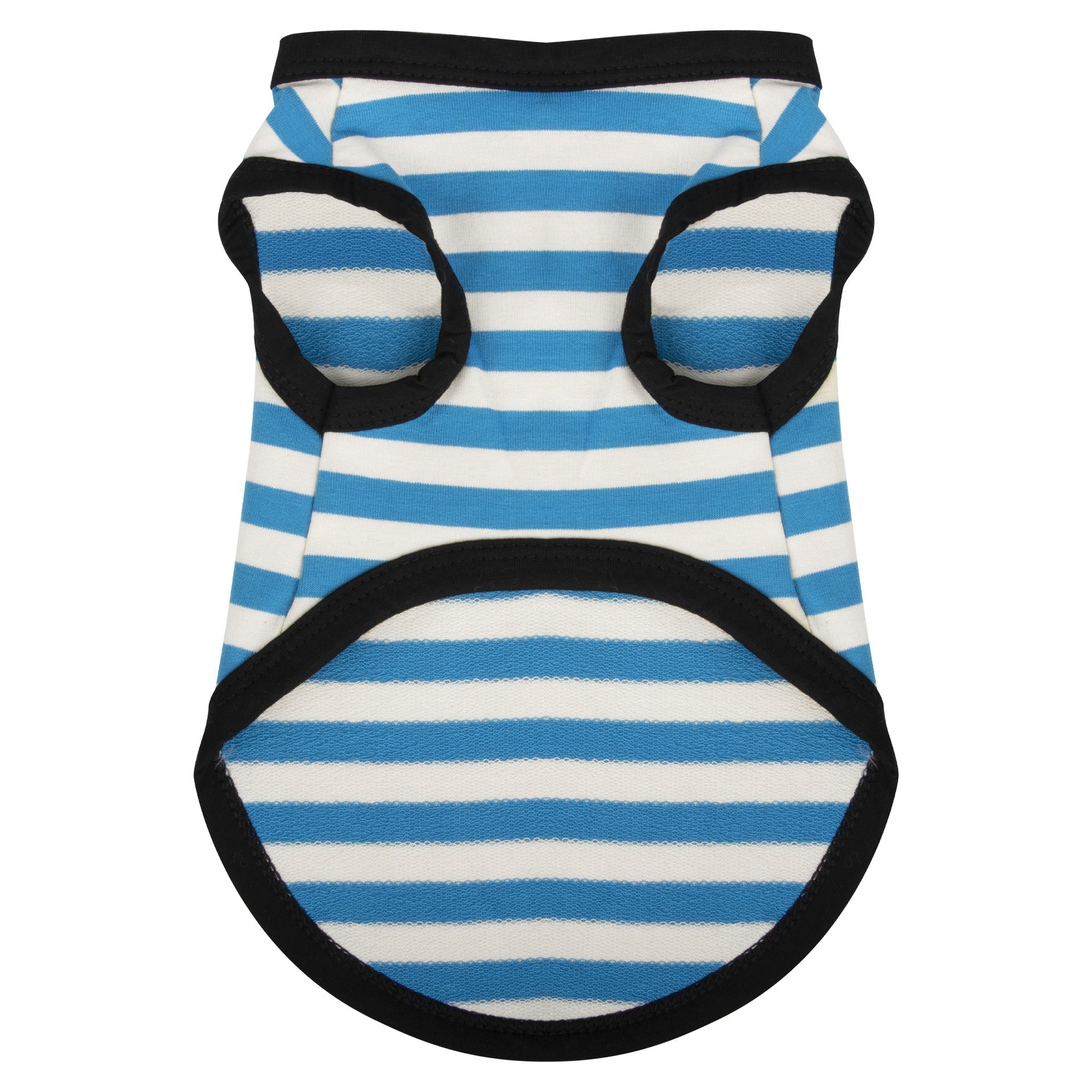 HKM-4779197 Cotton Striped Summer Vest for Dogs - Lightweight and Casual Pet Clothing