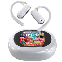 HKM-477971 A16 Pro Sport Earbuds with LCD Touch Screen and Long Battery Life, Semi-In-Ear and Open-Ear Design