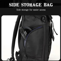 HKM-478035 Durable 17-Inch Waterproof Laptop Backpack with Large Capacity and Stylish Design for Men