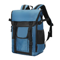 HKM-478035 Durable 17-Inch Waterproof Laptop Backpack with Large Capacity and Stylish Design for Men