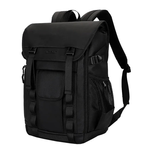HKM-478035 Durable 17-Inch Waterproof Laptop Backpack with Large Capacity and Stylish Design for Men