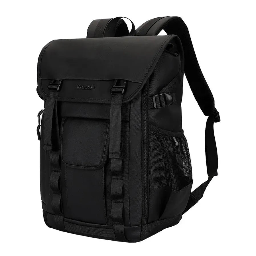 HKM-478035 Durable 17-Inch Waterproof Laptop Backpack with Large Capacity and Stylish Design for Men