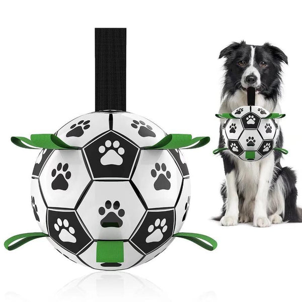 HKM-478163 Interactive Inflatable Dog Soccer Ball Toy for Training and Play – Perfect for Large Dogs